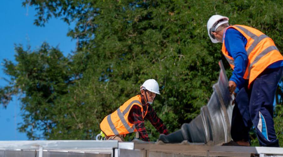 Professional new roof installation services in Foster City, MI